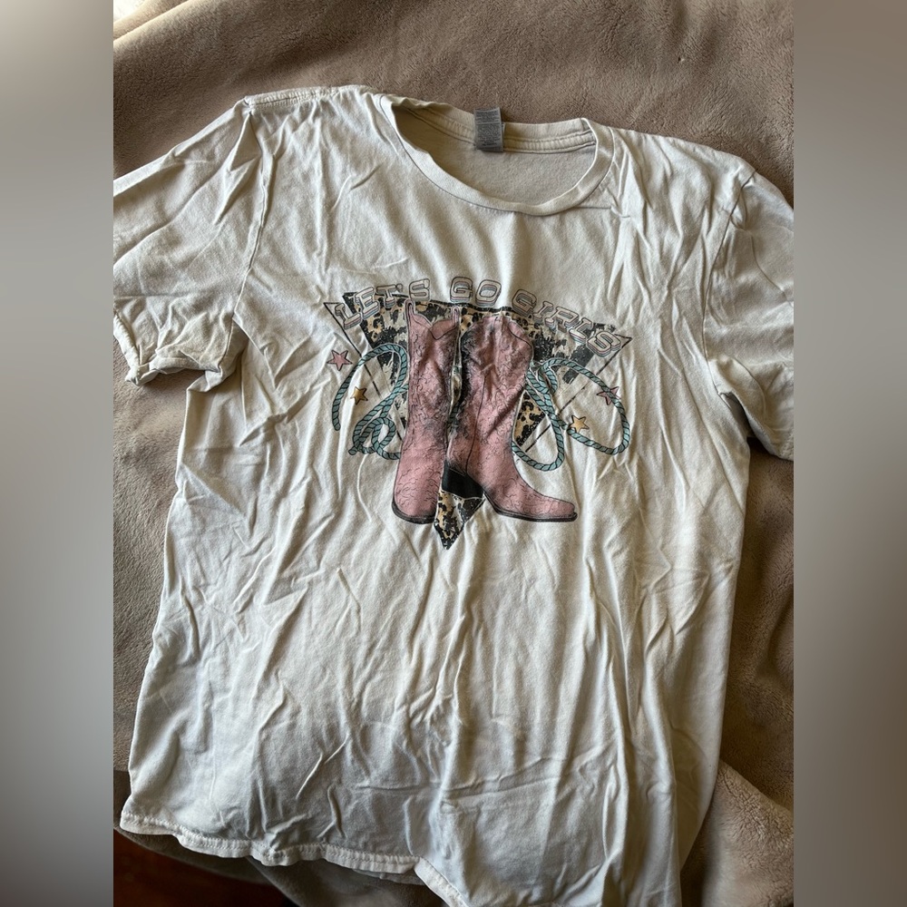 Cowgirl Softstyle Cream T-Shirt